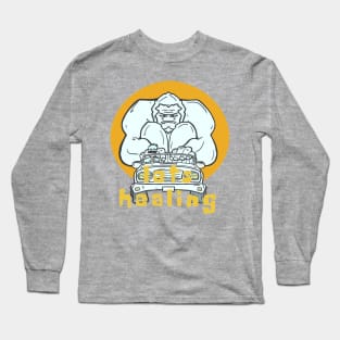 Healing with my kingkong Long Sleeve T-Shirt